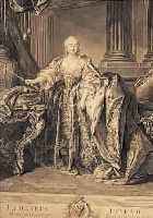 KUPFERSTICH, RUSSLAND, DATIERT 1761, PORTRäT DER ELISABETH, LEICHT GEBRäUNT UND STOCKFLECKIG, CA. 67 X 50 CM, WELLIG