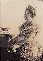 ZORN, ANDERS, *1860 - 1920, FRAU AM KLAVIER,RADIERUNG, AUS ZEITSCHRIFT FüR BILDENDE KUNST,1903, CA. 20 X 14,5 CM