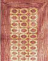 PAKISTANI, 208 X 128CM, EHZ 1-2 FLOR WOLLE, CA.10 JAHRE