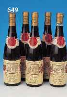 5 FLASCHEN 1969ER KALLSTADTER KOBNERT, BEERENAUSLESE, WEINGUT CHRIST DEUBERT KALL- STADT, JE 0.75L, ALLE ORIG. VERKORKT, INHALT NICHT GEPR.