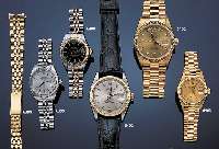 ROLEX DAMENARMBANDUHR DATEJUST, REF.-NR. 6917, SCHWEIZ UM 1978, EDELST., BODEN U. GOLDKRONE GESCHR., BEI FERTIGST. WASSERD., OFFICALLY ...