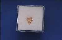 LOSER DIAMANT IM FANTASIE-SCHLIFF, CA. 0.58 CTGET. (L. BRAUN-ROSE)/SI