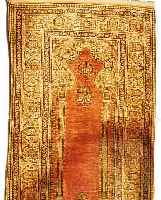 KAISERI,TÜRKEI CA.132 X 83 CM. EHZ.2 (WASSERSCH.) FLOR SEIDIG CA.30 JAHRE.