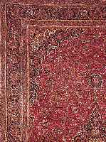 KECHAN,PERSIEN CA.553 X 345 CM. EHZ.3 FLOR WOLLE UM 1930.SEHR GUTE ALTE ARBEIT