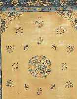 NIGHISIA,CHINA CA.323 X 247 CM. EHZ.5 FLOR WOLLE UM 1900.
