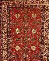 BIBIBAFT,PERSIEN CA.323 X 152 CM. EHZ.3 FLOR WOLLE CA.50 JAHRE.