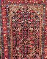 MALAYER,PERSIEN CA.212 X 134 CM. EHZ 3 FLOR WOLLE CA.50 JAHRE.