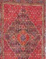 BIDJAR,PERSIEN CA.177 X 115 CM. EHZ.2 FLOR WOLLE CA.20 JAHRE.