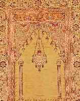 KAISERY,TüRKEI CA.144 X 107 CM. EHZ.4-5 FLOR SEIDIG UM 1890.
