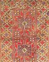 BERGAMA,TüRKEI 189 X 84. EHZ.3 UM 1940 WOLLE-WOLLE.