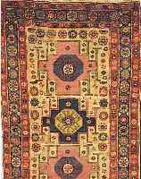 KOLIEI,PERSIEN CA.184 X 122 CM. EHZ.4 FLOR WOLLE CA.60 JAHRE.