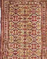 CHERWAN,RUSSLAND CA.278 X 160 CM. EHZ.3 WOLLE-WOLLE CA.60 JAHRE.