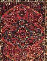 BACHTIAR,PERSIEN CA.202 X 156 CM. EHZ.4 FLOR WOLLE UM 1930.