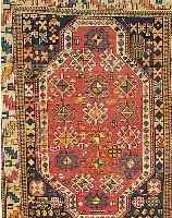 CHERWAN,RUSSLAND CA.147 X 114 CM. EHZ.3-4 WOLLE-WOLLE UM 1900.