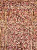 ESFAHAN,PERSIEN CA.226 X 140 CM. EHZ.4-5 UM1900 FLOR WOLLE.