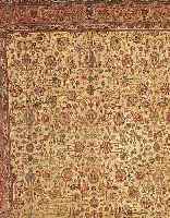 TäBRIZ,PERSIEN 348 X 277 CM. EHZ.4-5 FLOR WOLLE UM 1940 .