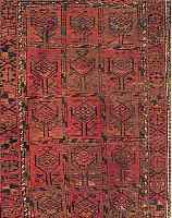 BELUTSCH,PERSIEN CA.142 X 88 CM. EHZ,3-4 WOLLE-WOLLE UM 1930.