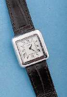 LONGINES DAMENARMBANDUHR, REF.-NR.5002/1/ 410, SCHWEIZ UM 1974, MASSIV STERLING SILBER, ROD., ORIG.-LEDERB. M. SIFTSCHL., BODEN GEDR. EMAILFARB. ...