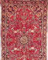 BIDJAR,PERSIEN CA 173 X 106 CM. FLOR WOLLE.EHZ 2.CA 10 JAHRE.