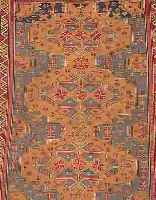 CHERWAN-SUMAK,RUSSLAND CA.200 X 156 CM. EHZ.3 WOLLE-WOLLE UM 1930.
