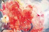 WERNER, HEINZ, PROF., MEHRFARBIGES AQUARELL AUF PAPIER, RE. U. SIGN. UND DAT. 89, CA. 60 X 85 CM, PP, U.GL., R.