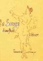 CHéRET, JULES, 1836 PARIS-1932 NIZZA, LE SONGE D'UN NUIT D'HIVER, BLEISTIFTSTUDIE ZU EINEM SPäTEREN AQUARELL, AUF PAPIER, ...
