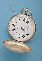 HERRENTASCHENUHR SAVONETTE ETOILE FRERES, (BEZEICHNUNG), REF.-NR. 795, SCHWEIZ UM 1865, SAVONETTE, SILBER, BEIDE SCHALEN SCHMUCKGRAV.,BER., ...