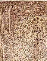 KESCHAN,PERSIEN CA.382 X 295 CM. EHZ.3-4 FLOR WOLLE CA. 40 JAHRE.