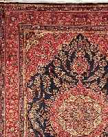 SAROGH,PERSIEN CA.400 X 297 CM. EHZ.3 FLOR WOLLE CA. 40 JAHRE.