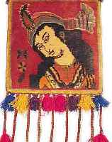 GHASCHGAI-TASCHE,PERSIEN CA.32 X 34 CM. EHZ.2 WOLLE-WOLLE CA. 40 JAHRE.