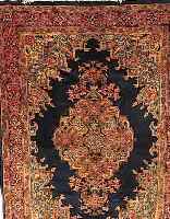 KHANSA,PERSIEN CA.215 X 152 CM. EHZ.3 FLOR WOLLE CA. 30 JAHRE.