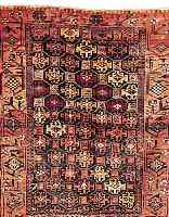LORI,PERSIEN CA. 178 X 145 CM. EHZ.3 WOLLE-WOLLE UM 1930.