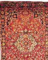 BORCHELU,PERSIEN CA.240 X 143 CM. EHZ.3 FLOR WOLLE CA. 40 JAHRE.