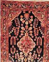 BROJAND,PERSIEN CA.214 X 129 CM. EHZ.3 FLOR WOLLE UM 1950.