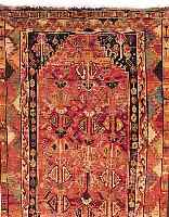 GHASCHGAI,PERSIEN CA.161 X 91 CM. EHZ.3 WOLLE-WOLLE UM 1940.