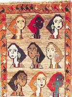 GABBEH,PERSIEN CA.179 X 102 CM. EHZ.3 WOLLE.-WOLLE UM 1935(SELTEN).