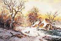 STIENEN, HEINZ, ZEITGENöSSISCHER MALER, ÖL/LWD., 70 X 100 CM, WINTER IM NORDEN, RAHMEN
