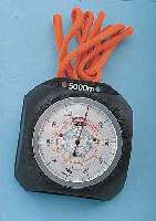 THOMMEN HöHENMESSER/BAROMETER, TYPENREIHE TX, SPITZENGERäT M. MAX. PRäZISION, 19 ST., ORIG.-LAGERKASTEN, BED.-ANL., SCHWEIZ UM 1980,MAX. ...
