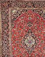 KESCHAN,PERSIEN CA.349 X 248 CM. EHZ.2 FLOR WOLLE CA. 10 JAHRE.