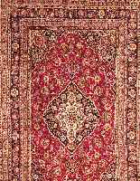 MESCHED,PERSIEN CA.306 X 195 CM. EHZ.3 FLOR WOLLE CA. 20 JAHRE.