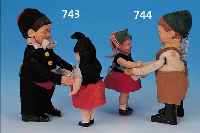 TANZPAAR, SCHUCO, 30ER JAHRE, BLECH UND ZELLULOID, FEDERWERK, OHNE SCHLüSEL, H. CA. 12 CM, BESPIELT