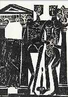 DREI BüCHER MIT ILLUSTRATIONEN VON HAP GRIES- HABER, 1909-1981, TOTENTANZ VON BASEL, VERLAG DER KUNST VEB DRESDEN 1968, BLATTGR. CA. 26 X 17 ...