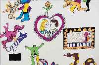 DE ST. PHALLE, NIKI, REMEMBER, FARBSERIGRAPHIE, HANDSIGNIERT (LEICHT VER- BLASST) UND NUM. 91/100, CA. 50 X 61 CM