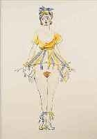 BEHRENDT-CORINTH, CHARLOTTE, EHEFRAU DES LOVIS C., FARBLITHOGRAPHIE AUS DERMAPPE ANITA BERBER VON 1919, HANDSIGNIERT, CA. 62 X 49 ...