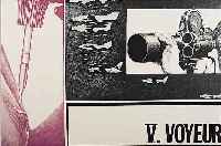 SORGE, PETER, V. VOYEUR, FARBSERIGRAPHIE, HANDSIGNIERT, NUM. 359/500, CA. 42 X 69,4 CM