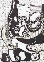 PICASSO, PABLO, 1881-1973, DREI HOLZSCHNITTE AUS: HELENE CHEZ ARCHIMEDE, ED. GEORGE AUBERT PARIS 1955 IM AUFTRAG VON A.VOLLARD, ...