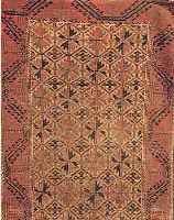 BELUTSCH,PERSIEN CA.142 X 78 CM. EHZ.4 FLOR WOLLE CA.65 JAHRE.