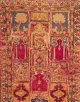 KAISERY,TüRKEI CA.194 X 134 CM. EHZ.5 FLOR WOLLE UM 1900.