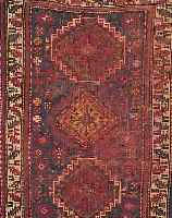 KAZAK,RUSSLAND CA.190 X 132 XM. EHZ.4-5 WOLLE-WOLLE CA.1920.