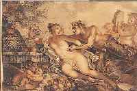 DEMARTEAU, GILLES-ANTOINE, D.J., 1750 LIEGE-1802 PARIS, ZWEI FARBKUPFERSTICHEMIT ALLEGORISCHEN DARSTELLUNGEN, NUM. 542 UND 543, LEICHT ...